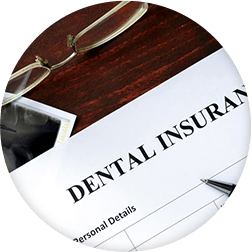 Dental insurance coverage from dental insurance plans that we accept.