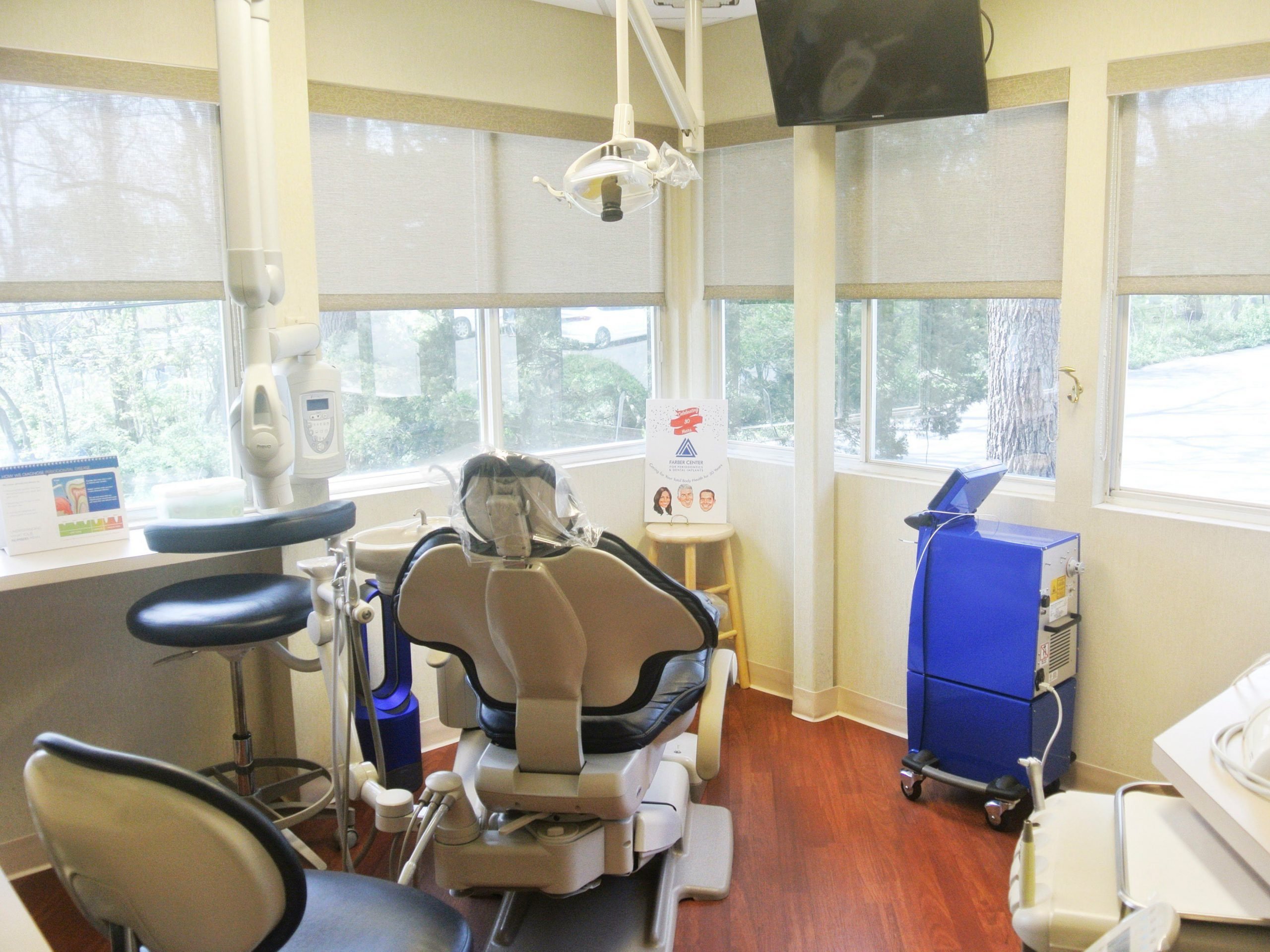 Dental hygienist office at our Hauppauge NY dental implant center.